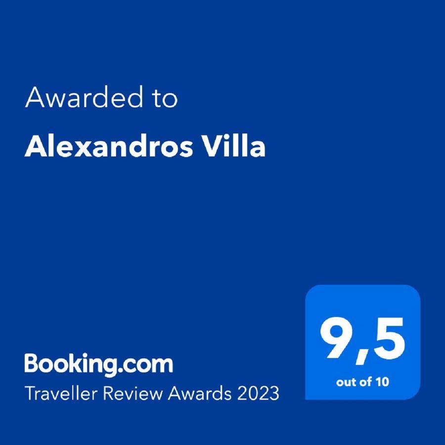 Alexandros Villa Agia Paraskevi  Ngoại thất bức ảnh