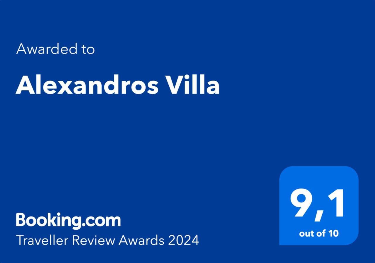 Alexandros Villa Agia Paraskevi  Ngoại thất bức ảnh